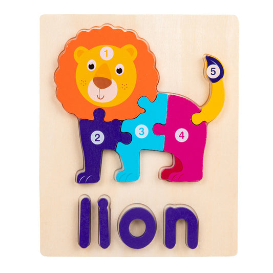 Montessori Educational Wooden Puzzle