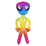 Inflate Giant Rainbow Alien In Bulk