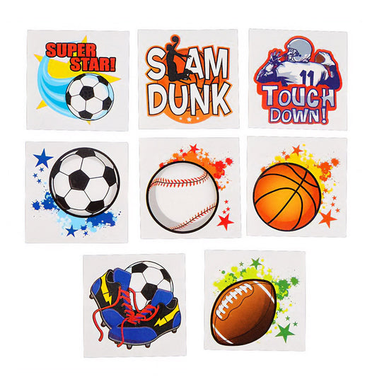 Tattoos - Sports In Bulk- Assorted