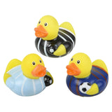 Soccer Rubber Duckies Kids Toys  In Bulk