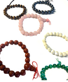 Wholesale ASSORTED REAL STONE STRETCH BRACELETS