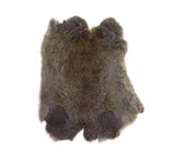 Wholesale GREY NATURAL RABBIT SKIN PELT (Sold by the piece or dozen )