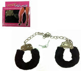 Buy BLACK FUR LINED LEG CUFFSBulk Price