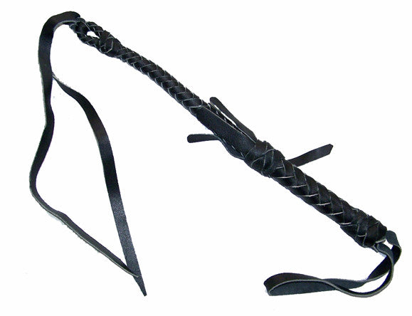 Wholesale DELUXE BLACK MEXICO LEATHER RIDING CROP ( sold by the piece )