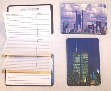 Buy TWIN TOWERS MAGNETIC ADDRESS PHONE BOOK (Sold by the dozen) NOW ONLY 25 CENTS EACHBulk Price