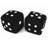 Buy LARGE BLACK PLUSH 3 INCH DICE (Sold by the dozen pair)Bulk Price