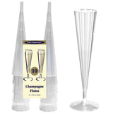 Wholesale Plastic Champagne Flutes 5 oz.