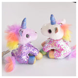 Unicorn Key Chain Plush Toy