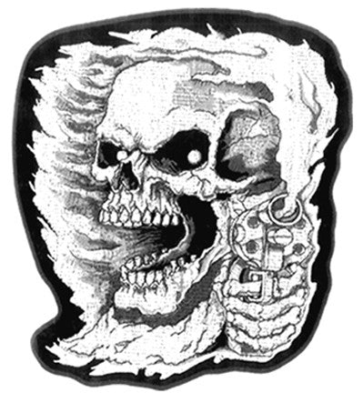 Buy SKELETON WITH PISTOL PATCHBulk Price