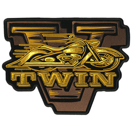 Wholesale V TWIN BIKE PATCH (Sold by the piece)