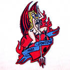 Wholesale MISS FORTUNE HEART 4 IN PATCH (Sold by the piece) CLOSEOUT AS LOW AS .75 CENTS EA