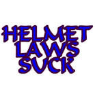 Wholesale HELMET LAWS SUCK 4 IN PATCH (Sold by the piece) CLOSEOUT NOW AS LOW AS 50 CENTS EA