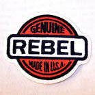 Buy GENUINE REBEL 3 1/2 IN EMBROIDERED PATCHBulk Price