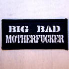 Wholesale BIG BAD MOTHER*** 4 INCH PATCH (Sold by the piece or dozen ) -* CLOSEOUT AS LOW AS 50 CENTS EA