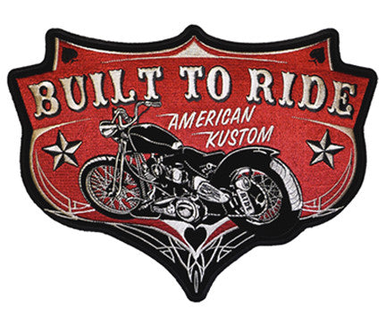 Buy BUILT TO RIDE PATCHBulk Price