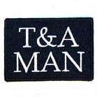 Wholesale T & A MAN 3 INCH PATCH ( Sold by the piece or dozen ) *- CLOSEOUT AS LOW AS 50 CENTS EA