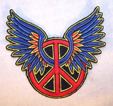 Buy PEACE WITH WINGS 4 INCH PATCH -* CLOSEOUT AS LOW AS 75 CENTS EABulk Price