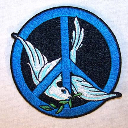 Buy DOVE PEACE 3 INCH PATCH -* CLOSEOUT AS LOW AS 75 CENTS EABulk Price