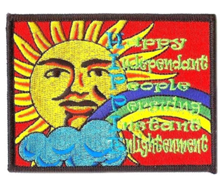 Buy PEACE SUN RAINBOW 4 INCH PATCH - * CLOSEOUT NOW AS LOW AS 75 CENTS EABulk Price