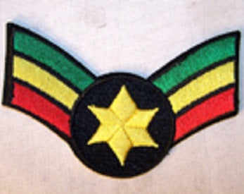 Buy STAR RASTA STRIPS 4 INCH PATCH CLOSEOUT $ 1.25 EABulk Price