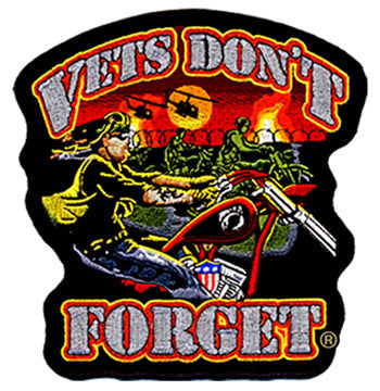 Buy VETS DONT FORGET 4 INCH PATCHBulk Price