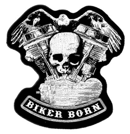 Wholesale BIKER BORN PATCH (Sold by the piece)