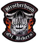 Wholesale BROTHERHOOD OF BIKER PATCH (Sold by the piece)