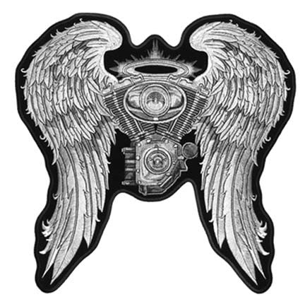 Buy ENGINE WINGS 5 INCH PATCH ASPHALT ANGELBulk Price