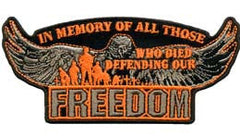 Wholesale FREEDOM EAGLE PATCH (Sold by the piece)