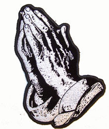 Buy PRAYING HANDS 5 INCH PATCHBulk Price