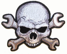 Buy WRENCH SKULL PATCHBulk Price