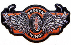 Buy BROKEN WINGS WHEEL PATCHBulk Price