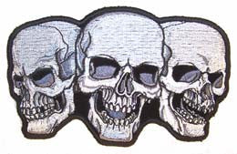 Buy TRIPLE NEW SKULLS PATCHBulk Price