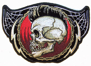 Wholesale SKULL MOHAWK PATCH (Sold by the piece)