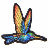 Wholesale Hot Leathers Hummingbird Small Saw-On Rayon Patch | Embroidered Patch for Motorcycle Jackets and Apparel