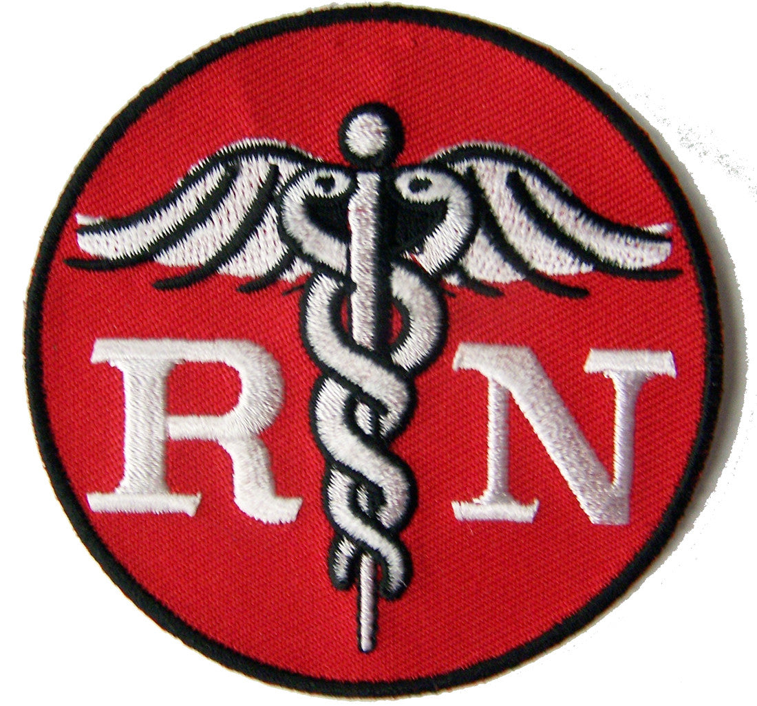 Buy MEDICAL RN NURSE CIRCLE EMBROIDERED PATCHBulk Price