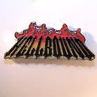 Wholesale HELL BOUND HAT / JACKET PIN (Sold by the piece)