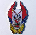 Wholesale CRAZY CLOWN HAT / JACKET PIN (Sold by the dozen)