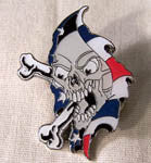 Buy RIPPING AMERICAN SKULL HAT / JACKET PIN Bulk Price