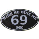 Buy WINE ME DINE ME HAT / JACKET PINBulk Price