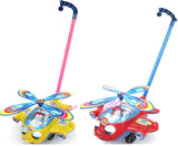 Air Plane Push Walking Toys Wholesale MOQ 12