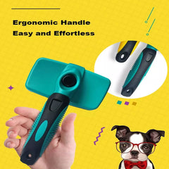  Self Cleaning Pet Grooming Brush