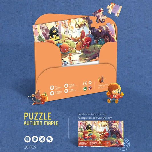 Postcard Educational Puzzle for Kids