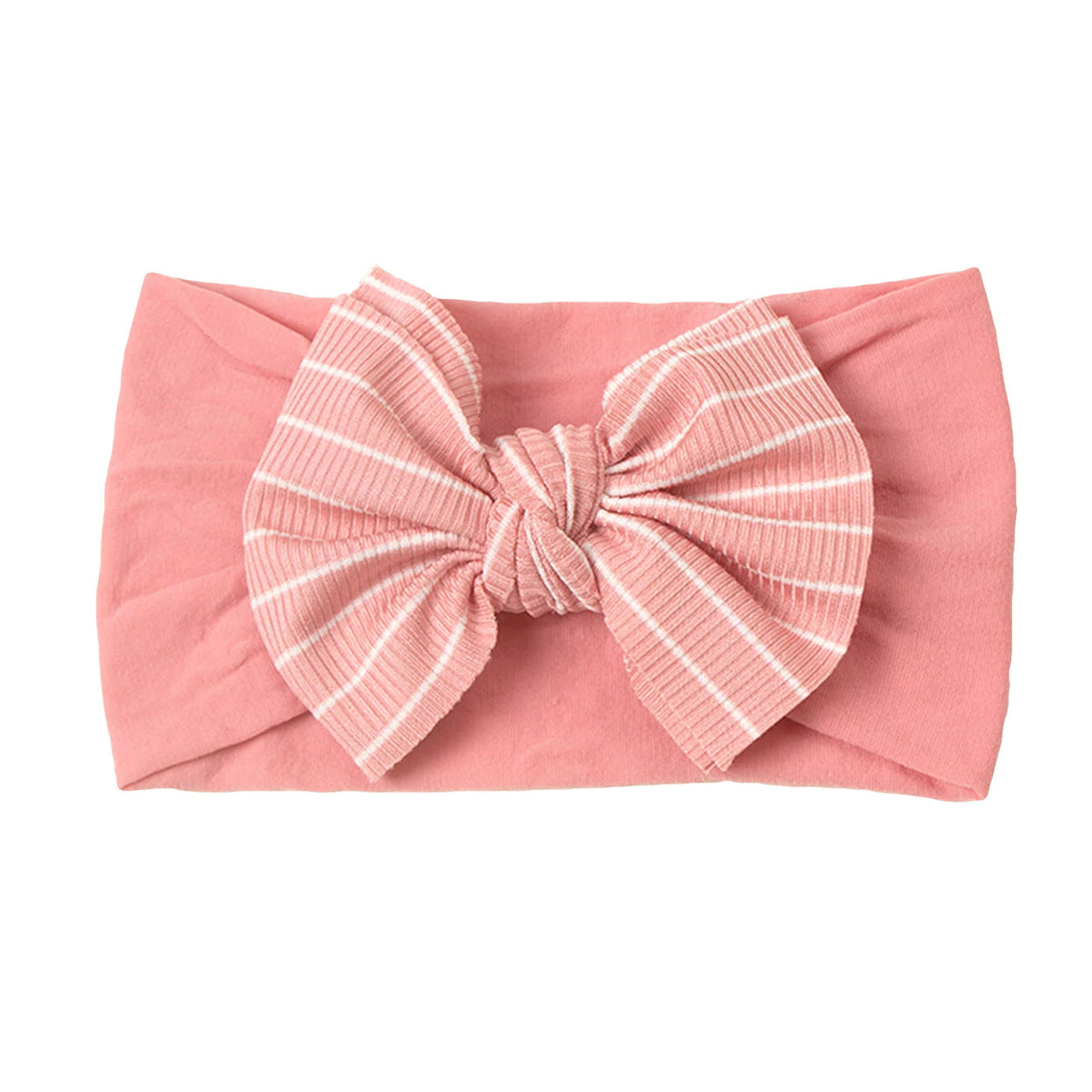 Ribbon Bow Baby Nylon Headbands