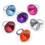 Jumbo Bling Rings For Kids toys In Bulk- Assorted