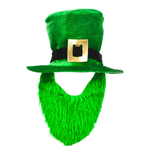 Leprechaun Top Hat And Beard In Bulk