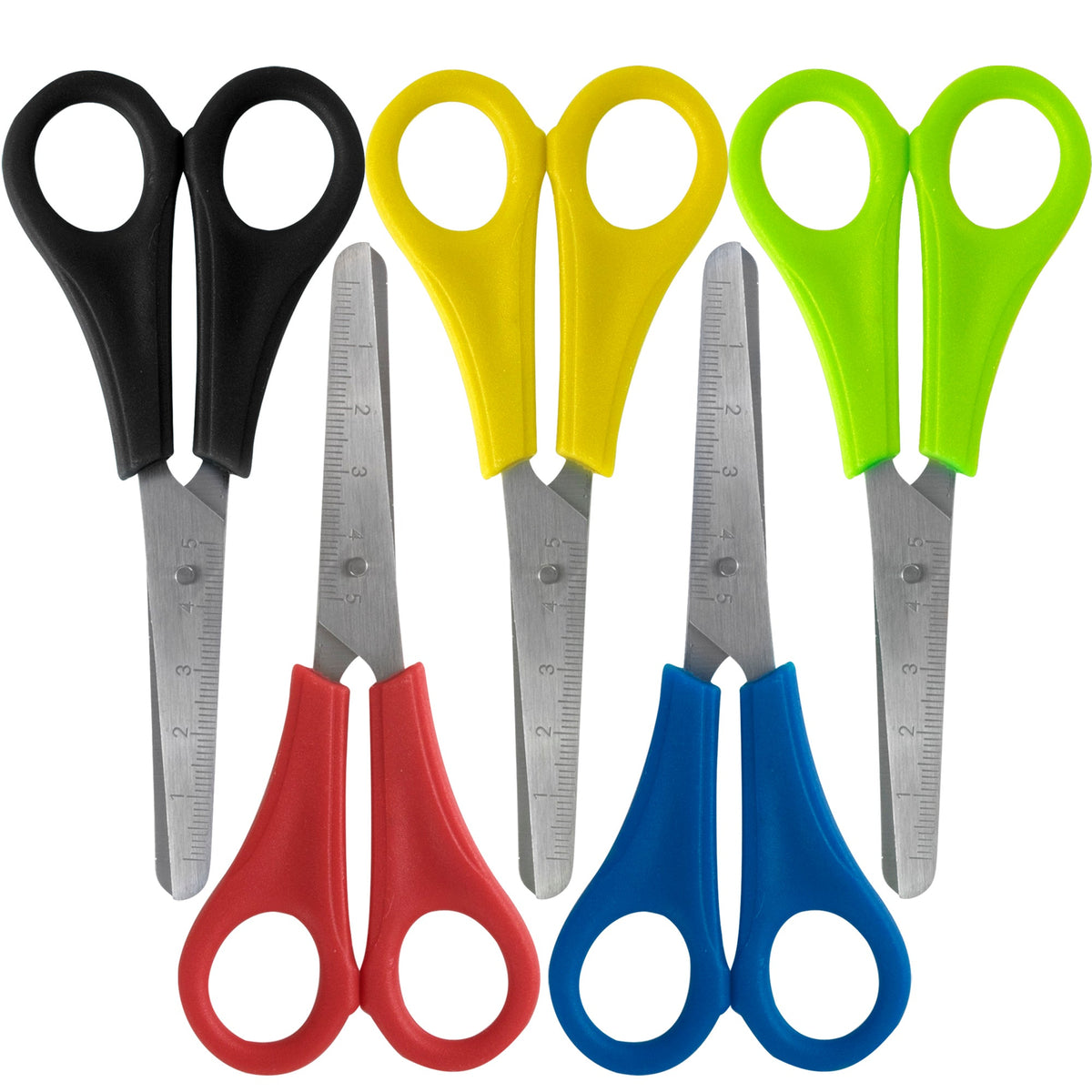 Bulk Kids Safety Scissors - Assorted