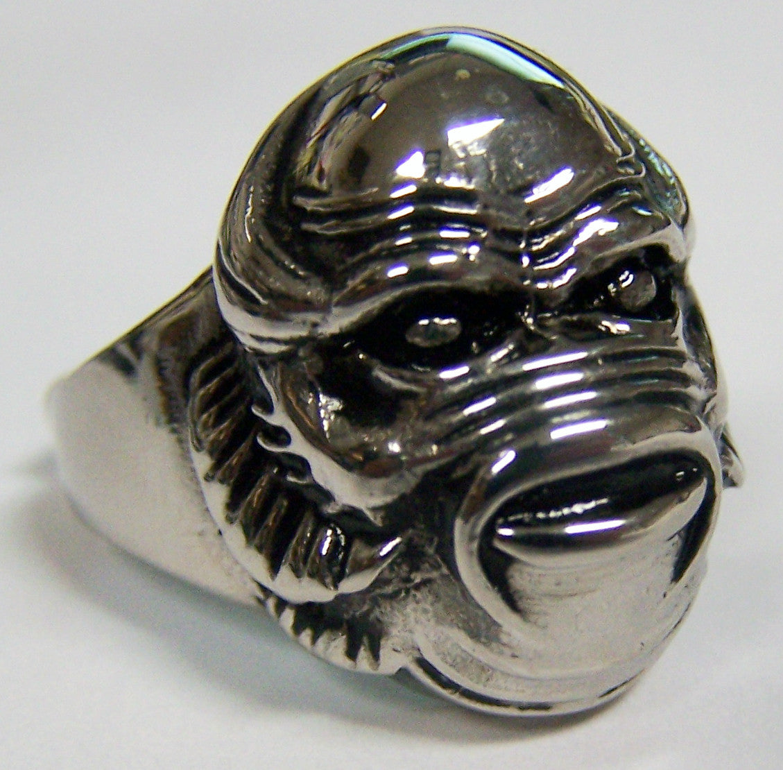 Buy THE SWAMP THING MONSTER STAINLESS STEEL BIKER RING Bulk Price