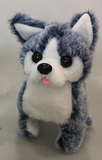 Wholesale Walking Barking Cute Fluffy Toy Husky Dog(sold by the piece or dozen)