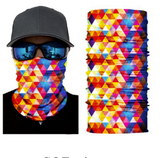 Wholesale DOPE RAINBOW ART SEAMLESS BANDANA FACE COVER TUBE MULTI FUNCTION MASK WRAPS